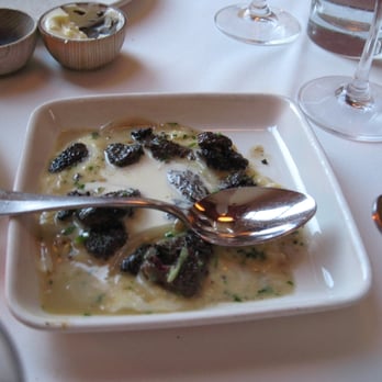 AOC - Morels, polenta and mascarpone - Cocktail Bars Near Me - Los Angeles, California