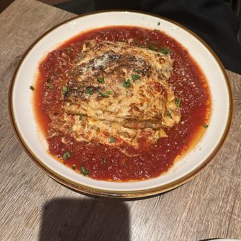 Black Rabbit Saloon - Eggplant lasagna - Beer Bar Near Me - Montville, New Jersey