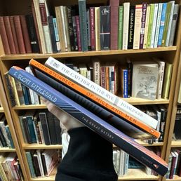 Classical books (fiction along the back sorted by author) Classical books (fiction along the back sorted by author)