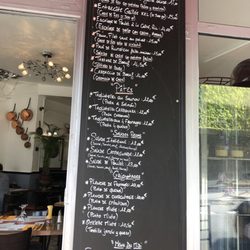 Aux Routiers Sympas - Menú. Board