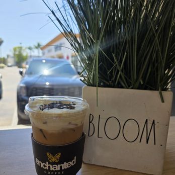 Enchanted Coffee Bar - Lavender New London from their Spring Featured menu - Coffee & Tea Near Me - La Mirada, California