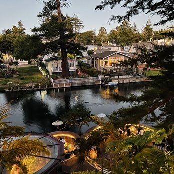 Shadowbrook - view from 2nd level of the restaurant - American Near Me - Capitola, California Shadowbrook - view from 2nd level of the restaurant - American Near Me - Capitola, California