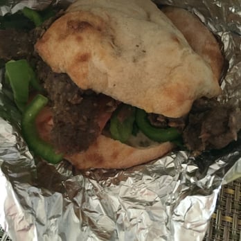 Balkan Grill - Fresh bread in döner kebab sandwich - Mediterranean Near Me - Alexandria, Virginia