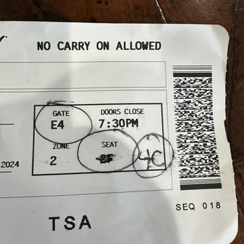 Frontier Airlines - Change to boarding pass by GATE agent-said "Frontier did it." seat was occupied, other 2 empty-attendant denied my receipt and rights! - Airlines Near Me - San Francisco, California
