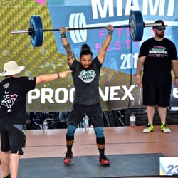CrossFit Lena - One of the Coaches from CF Lena at WODAPALOOZA