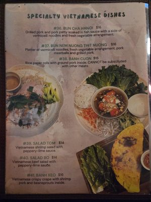 Menu photo 6 Thien Huong Restaurant Los Angeles, CA