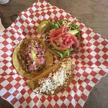 Yuca Mami - Panucho, Cochinita and an Empanada combo. - Food Trucks Near Me - Santa Rosa, California