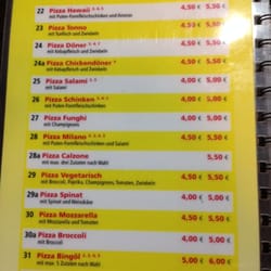 Bingöl Grill - Menu: Pizza