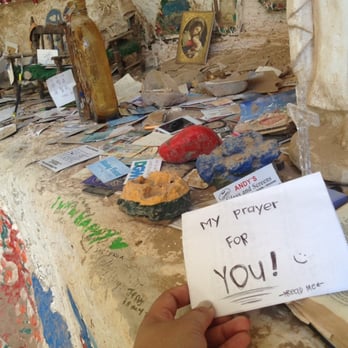 Salvation Mountain - Left a prayer letter to a hopeful stranger :) hope they're blessed by it! - Landmarks & Historical Buildings Near Me - Niland, California Salvation Mountain - Left a prayer letter to a hopeful stranger :) hope they're blessed by it! - Landmarks & Historical Buildings Near Me - Niland, California