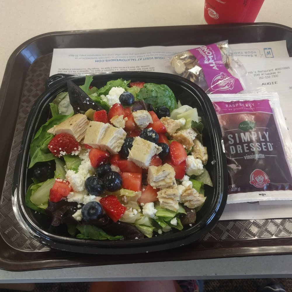 Wendy's - Berry Burst chicken salad - Fast Food Near Me - Burlington, Wisconsin Wendy's - Berry Burst chicken salad - Fast Food Near Me - Burlington, Wisconsin