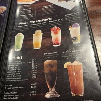 Gerry's Grill - Menu - Filipino Near Me - Artesia, California