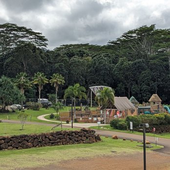 Ally's Cocina - Beautiful view while eating and an awesome playground nearby. - Venezuelan Near Me - Kilauea, Hawaii
