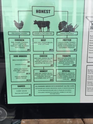 Honest Burgers Oxford Circus by null