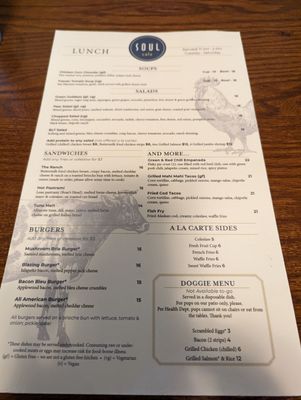 Menu photo 8 Soul Cafe Scottsdale, AZ Menu photo 8 Soul Cafe Scottsdale, AZ