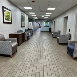 AdventHealth Lab - 2nd floor. Long hallway to lab on right.