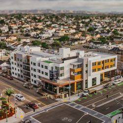 Studio Prime Engineering - 401 West Grand Avenue in Grover Beach is a mixed-use building that includes residential and commercial spaces.