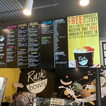 Rush Bowls - Menu! - Acai Bowls Near Me - Berkeley, California Rush Bowls - Menu! - Acai Bowls Near Me - Berkeley, California