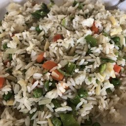 Bland fried rice