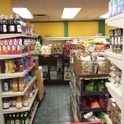 Big selection for a small grocery store.