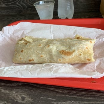 California Burritos - Beans and Cheese Burrito. Large size $7.50. - Mexican Near Me - San Diego, California