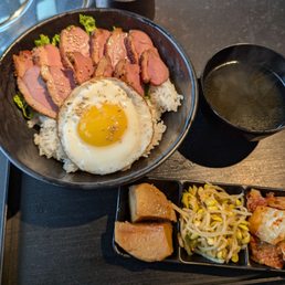 Black pepper duck lunch special Black pepper duck lunch special