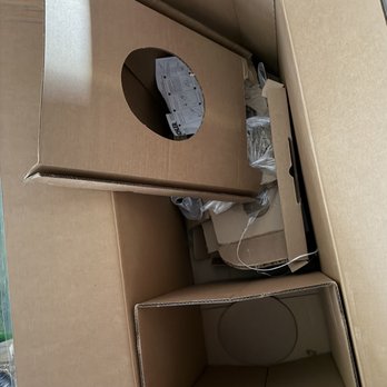 Lowe's Home Improvement - the toilet box that lazy technician did not take with him. - Hardware Stores Near Me - Buckeye, Arizona Lowe's Home Improvement - the toilet box that lazy technician did not take with him. - Hardware Stores Near Me - Buckeye, Arizona