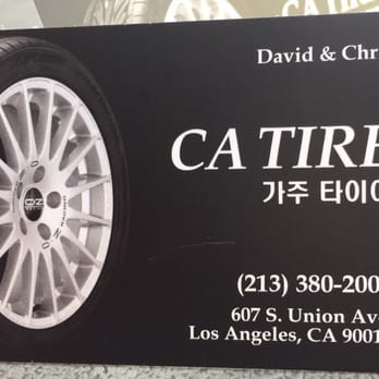 CA Tire - Tires Near Me - Los Angeles, California