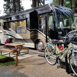 Tamarack RV Park and Vacation Cabins - Nice sites,  lots of trees