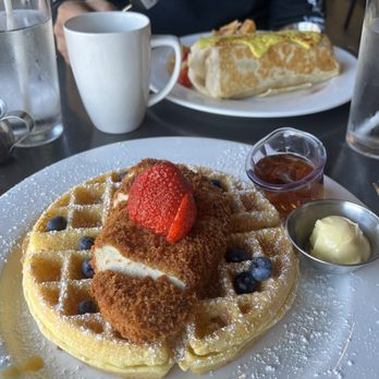 The Wayward Cafe - Vegan chiggen & waffles - Breakfast & Brunch Near Me - Seattle, Washington