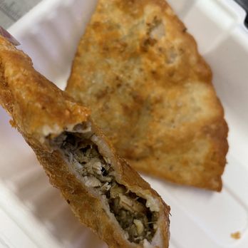 Rick's Good Eats - Jerk Chicken Samosa - Indian Near Me - Mississauga, Ontario