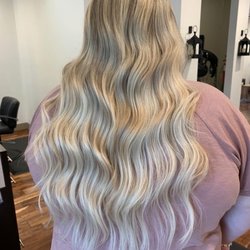 L15 Salon & Spa - Blonding, hand tied extensions