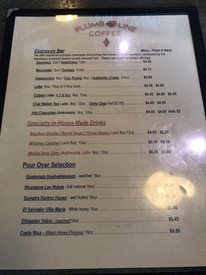 Menu photo 5 Plumb Line Coffee Clarksville, TN Menu photo 5 Plumb Line Coffee Clarksville, TN