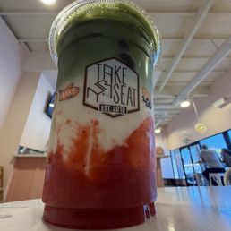 Strawberry matcha Strawberry matcha