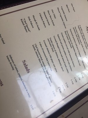 Menu photo 3 Bombay Palace Beverly Hills, CA Menu photo 3 Bombay Palace Beverly Hills, CA