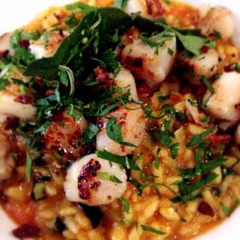 Mourne Seafood Bar - Queen scallop risotto - Seafood Near Me - Belfast, BFS Mourne Seafood Bar - Queen scallop risotto - Seafood Near Me - Belfast, BFS
