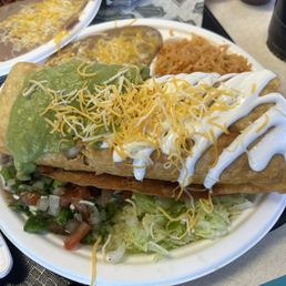Chimichanga Plate