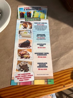 Menu photo 2 Pinchers Cape Coral, FL