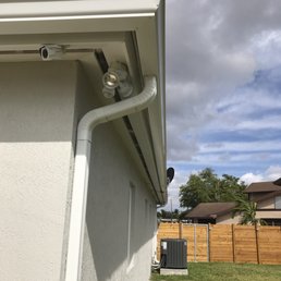 Rear corner with a gutter. Also went all the way to the satellite dish. Other vendors wanted me to remove the dish. Great job Rear corner with a gutter. Also went all the way to the satellite dish. Other vendors wanted me to remove the dish. Great job