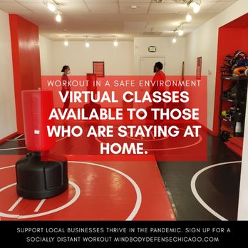 Mind Body Defense - We also have virtual classes for those who are not comfortable coming into the studio yet. - Boxing Near Me - Chicago, Illinois Mind Body Defense - We also have virtual classes for those who are not comfortable coming into the studio yet. - Boxing Near Me - Chicago, Illinois