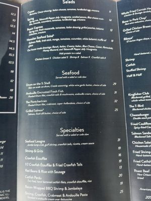 Menu photo 8 Kingfisher Seafood Fairhope, AL Menu photo 8 Kingfisher Seafood Fairhope, AL
