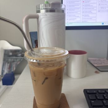 Portal Coffee - 20 oz iced latte quad shot Carmel & cinnamon Whole milk Very bad - Coffee & Tea Near Me - San Diego, California Portal Coffee - 20 oz iced latte quad shot Carmel & cinnamon Whole milk Very bad - Coffee & Tea Near Me - San Diego, California