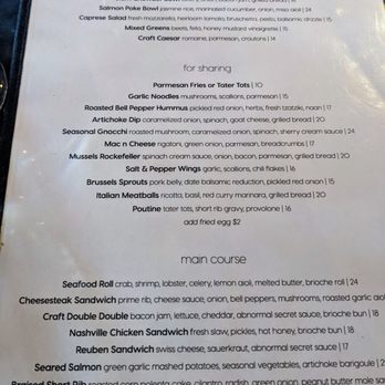 The Cork and Craft - Menu - American Near Me - San Diego, California The Cork and Craft - Menu - American Near Me - San Diego, California