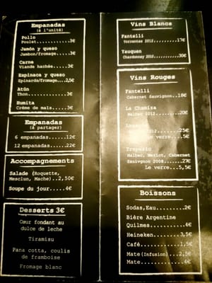 Menu photo 1 La Rosarina Paris, 75