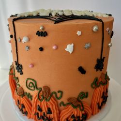Salted Holiday - Halloween Cake