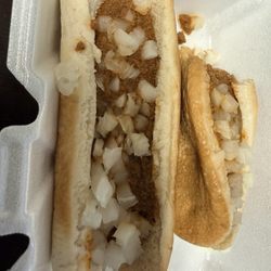 B-K Drive In Restaurant - Chili dogs
