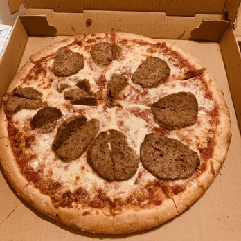 The Broken Crust - Meatball Parm Pizza - American Near Me - Putnam, Connecticut