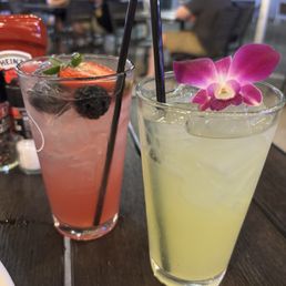 Berry and cucumber mocktails Berry and cucumber mocktails