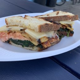 Grilled Salmon Panini