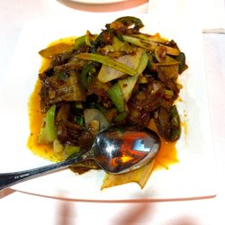 Double cooked pork belly