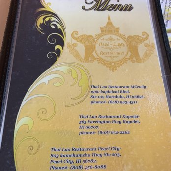 Thai Lao Restaurant - Thai Near Me - Kapolei, Hawaii